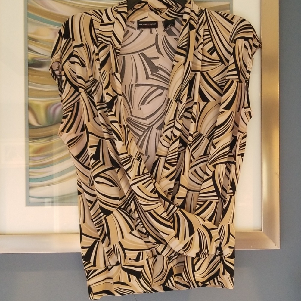 Cool sleeveless blouse